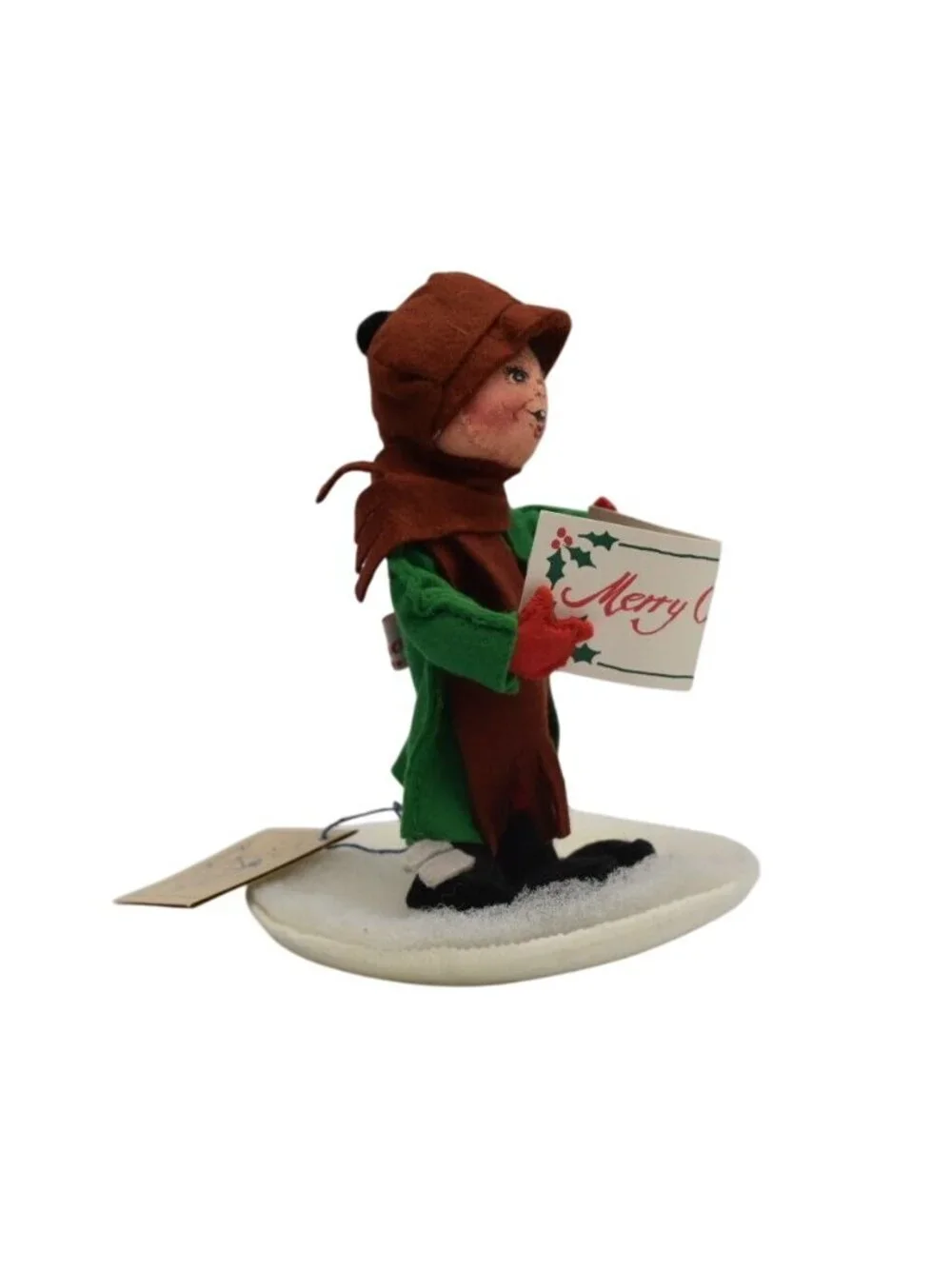 Annalee Singing Caroler Doll Figurine 1992 Christmas 7'